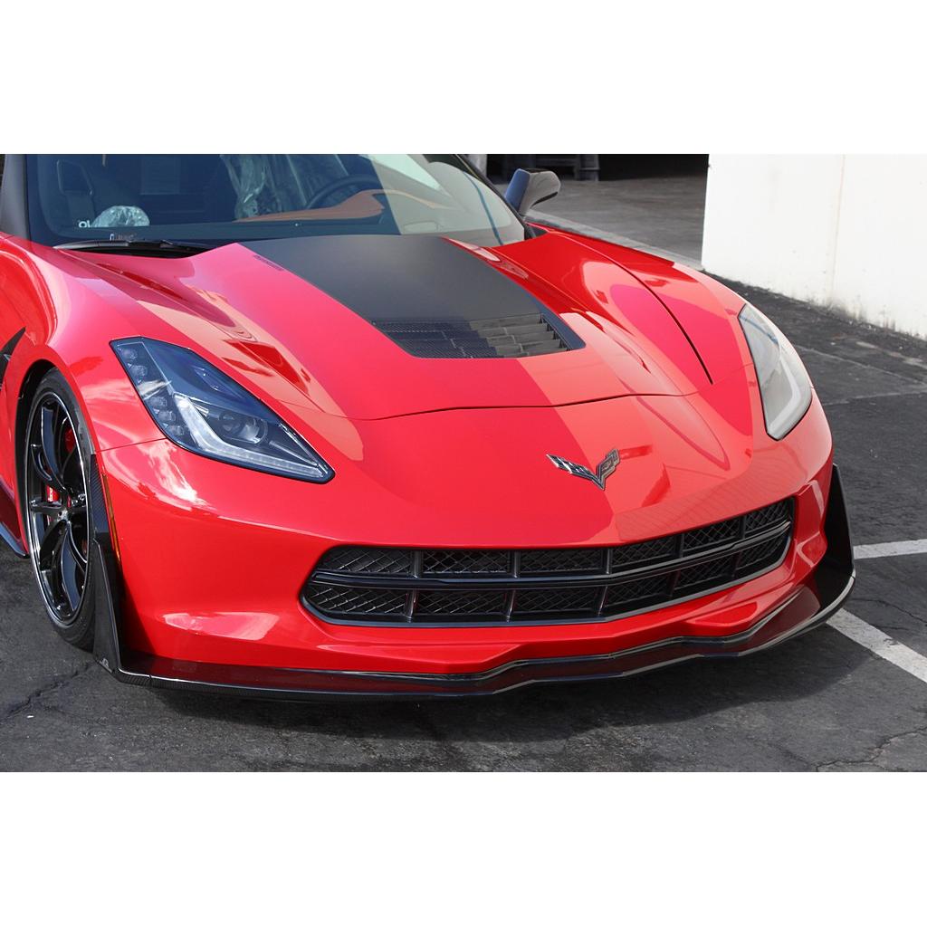 Chevrolet Corvette C7 Stingray Track Pack Aero Kit 2014 - 2019 (Version 2)