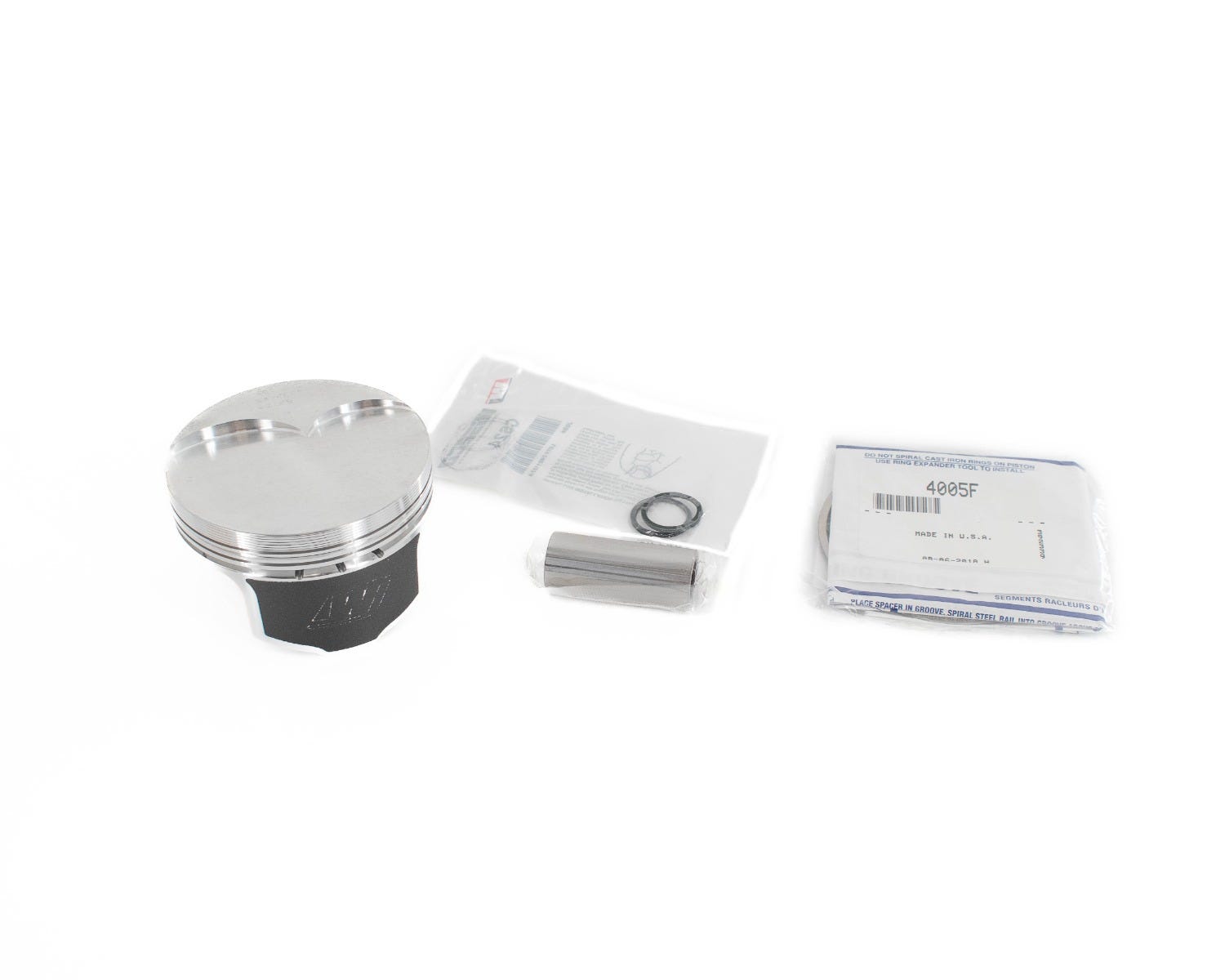 WISECO LS PISTON - LEFT SIDE - 4.005" BORE - 3.622" STROKE - 6.125" ROD - 3.2CC FLAT TOP - K398X05-1-L