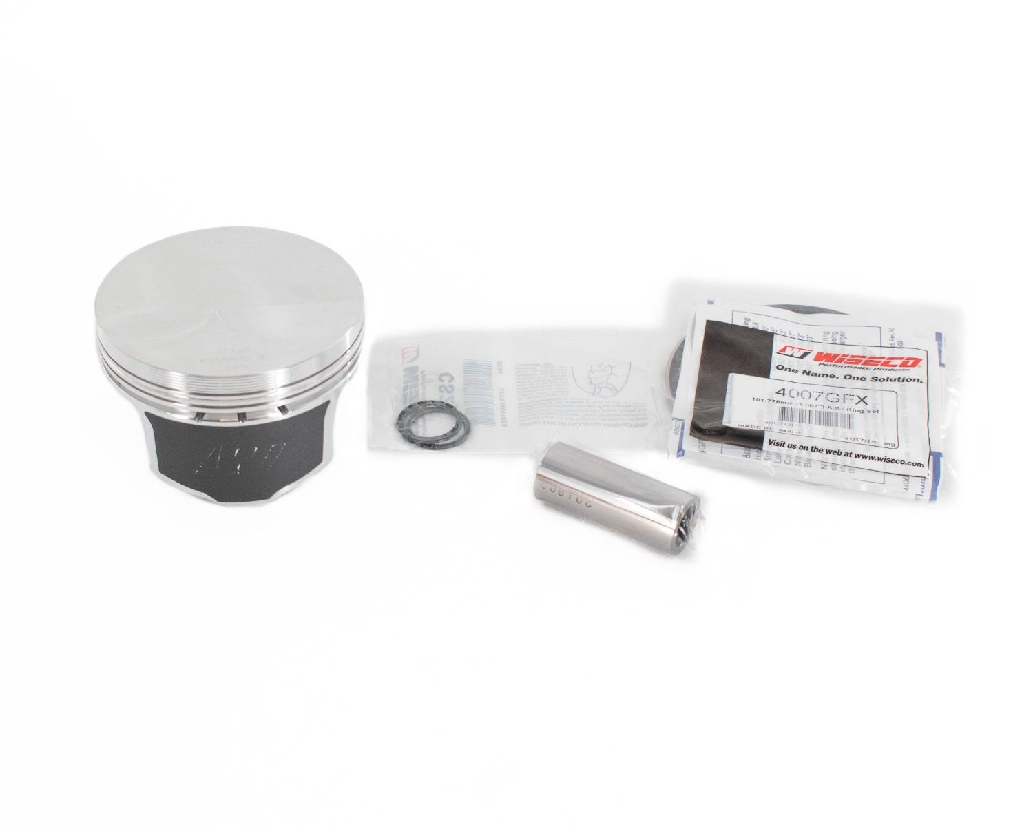 WISECO LS PISTON - RIGHT SIDE - 4.005" BORE - 3.622" STROKE - 6.125" ROD - 3.2CC FLAT TOP - K398X05-1-R