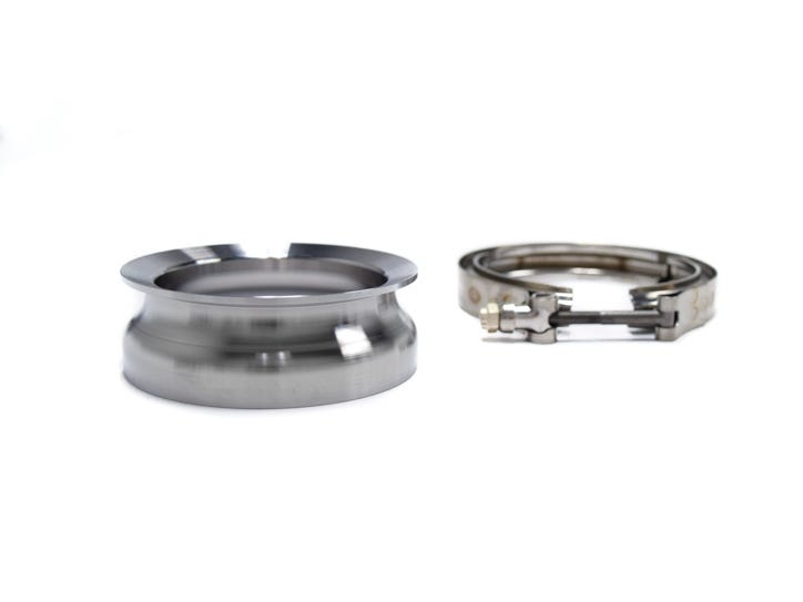 BTR 4" MILD STEEL DOWNPIPE FLANGE KIT - WITH CLAMP - BTR66796