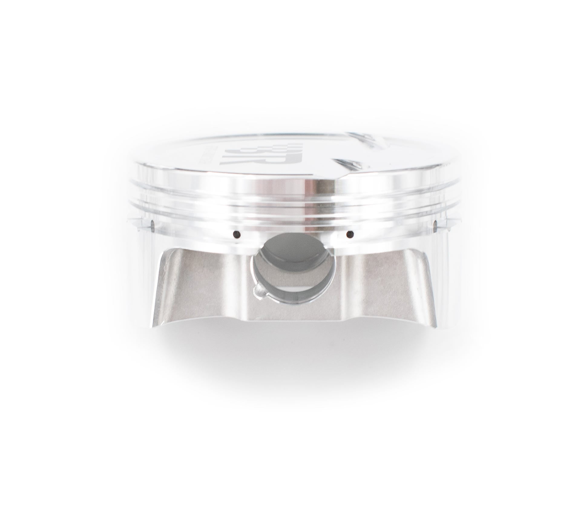 BTR CP PISTON & RING SET - GEN III/IV LS - 4.000" BORE - 4.000" STROKE - 6.125" ROD - 8CC DISH - BTRCP-LS40001115-DSH-8