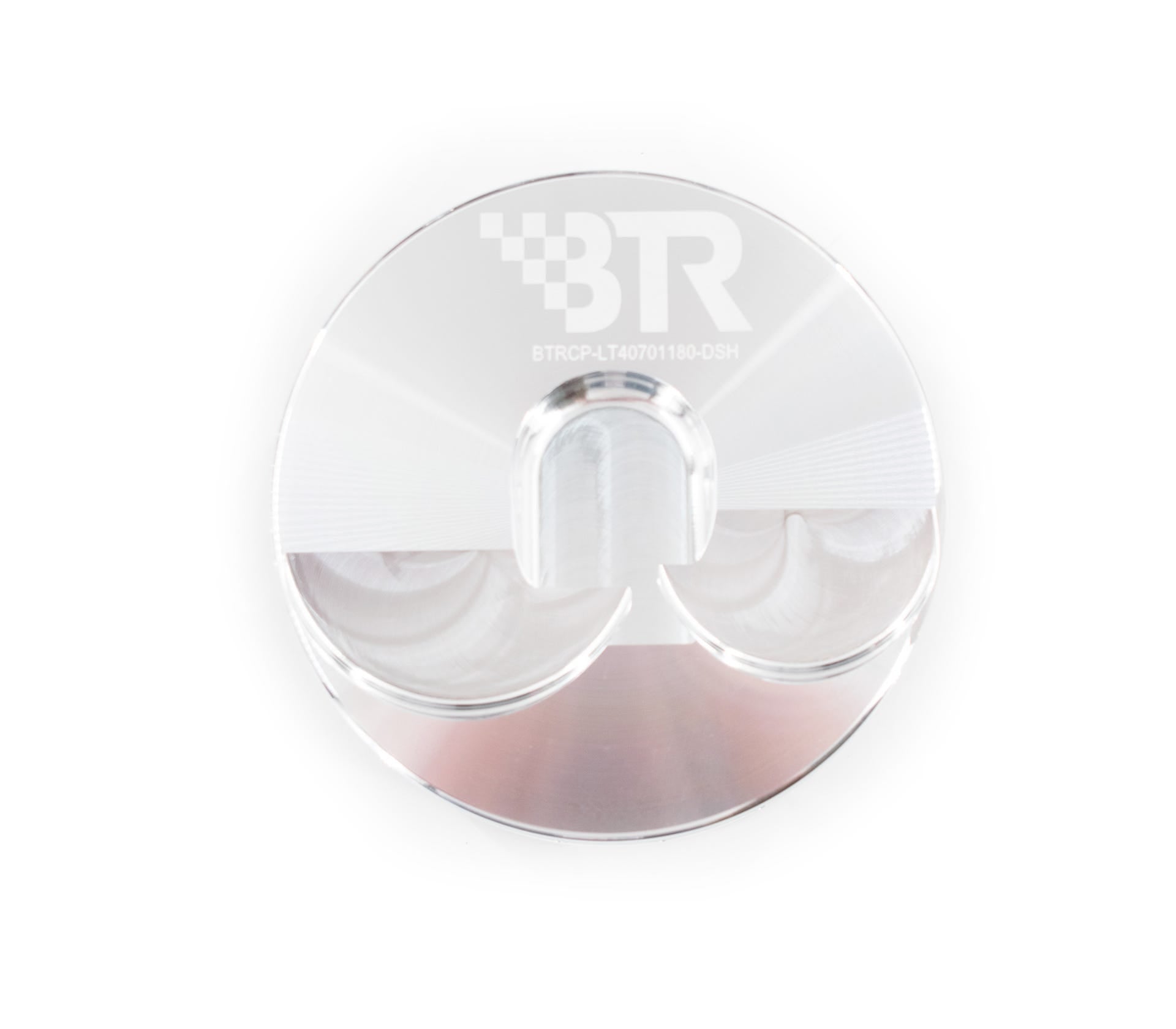BTR CP PISTON & RING SET - GEN V LT - 4.070" - BORE - 3.860" STROKE - 6.125" ROD - 6CC DISH - BTRCP-LT40701180-DSH-8