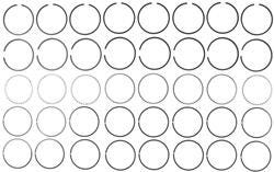 MAHLE PREMIUM PISTON RING SET - 2006-2015 LS7 - 4.125" BORE - 42083CP