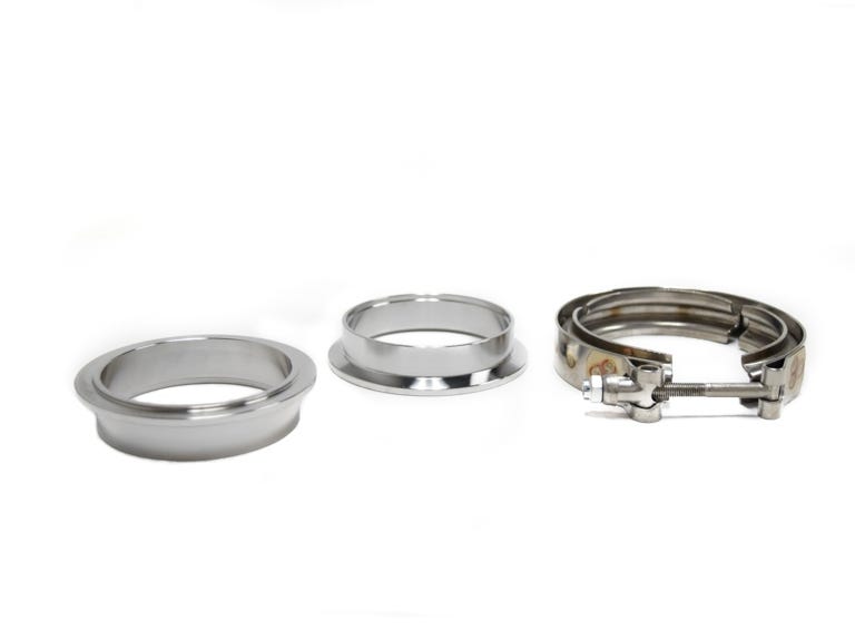 BTR 3" STAINLESS STEEL V-BAND FLANGE KIT W/ CLAMP - BTR31660