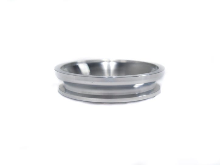 BTR 4" ALUMINUM COMPRESSOR OUTLET FLANGE - NO CLAMP - WITH O-RING - BTR67544