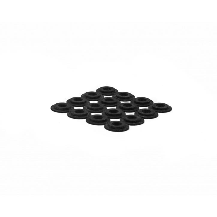 BTR BEEHIVE SPRING LOCATORS - FOR OEM LS GUIDES - .045" THICK - SET OF 16 - SL505045BH-16