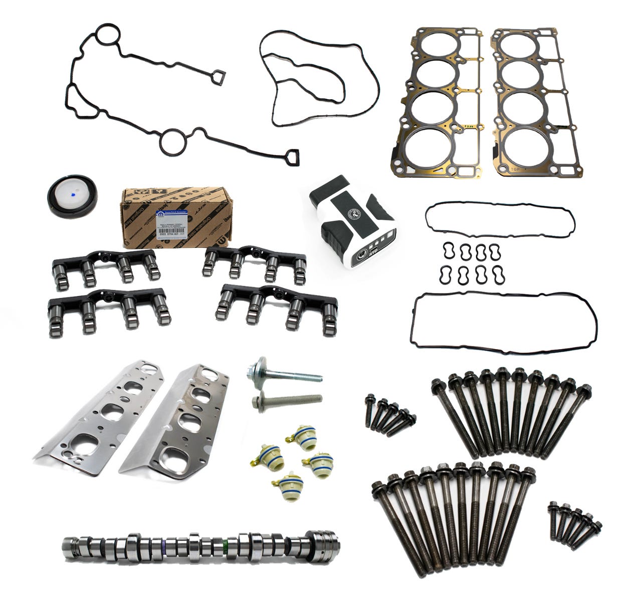 BTR ONE CLICK KIT - GEN III HEMI STOCK CAM AND MDS CONVERSION KIT FOR 6.4 RAM TRUCK