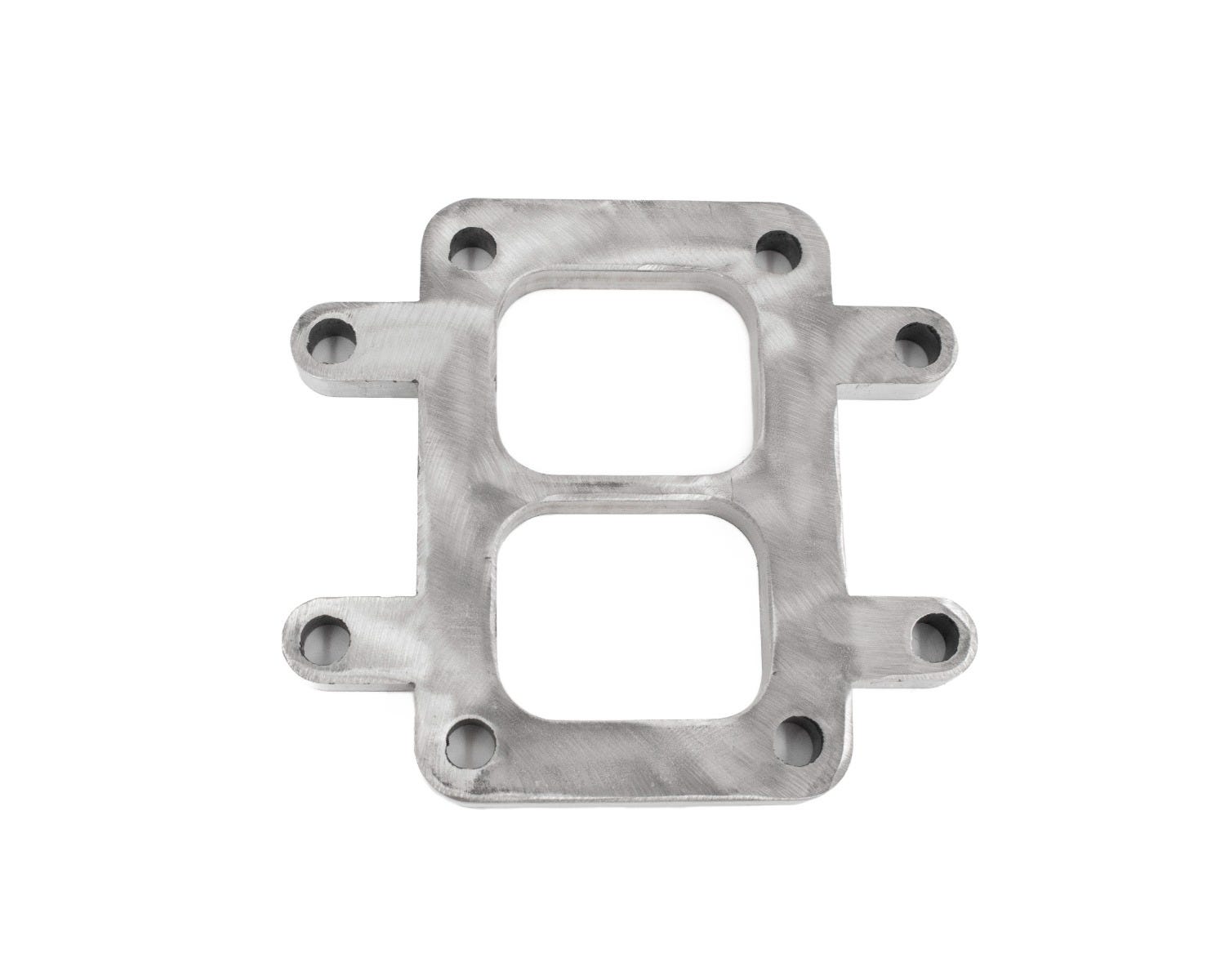BTR T6 DIVIDED INLET FLANGE W/ INTEGRATED MOUNT - STAINLESS - MR/T6/IM/SS