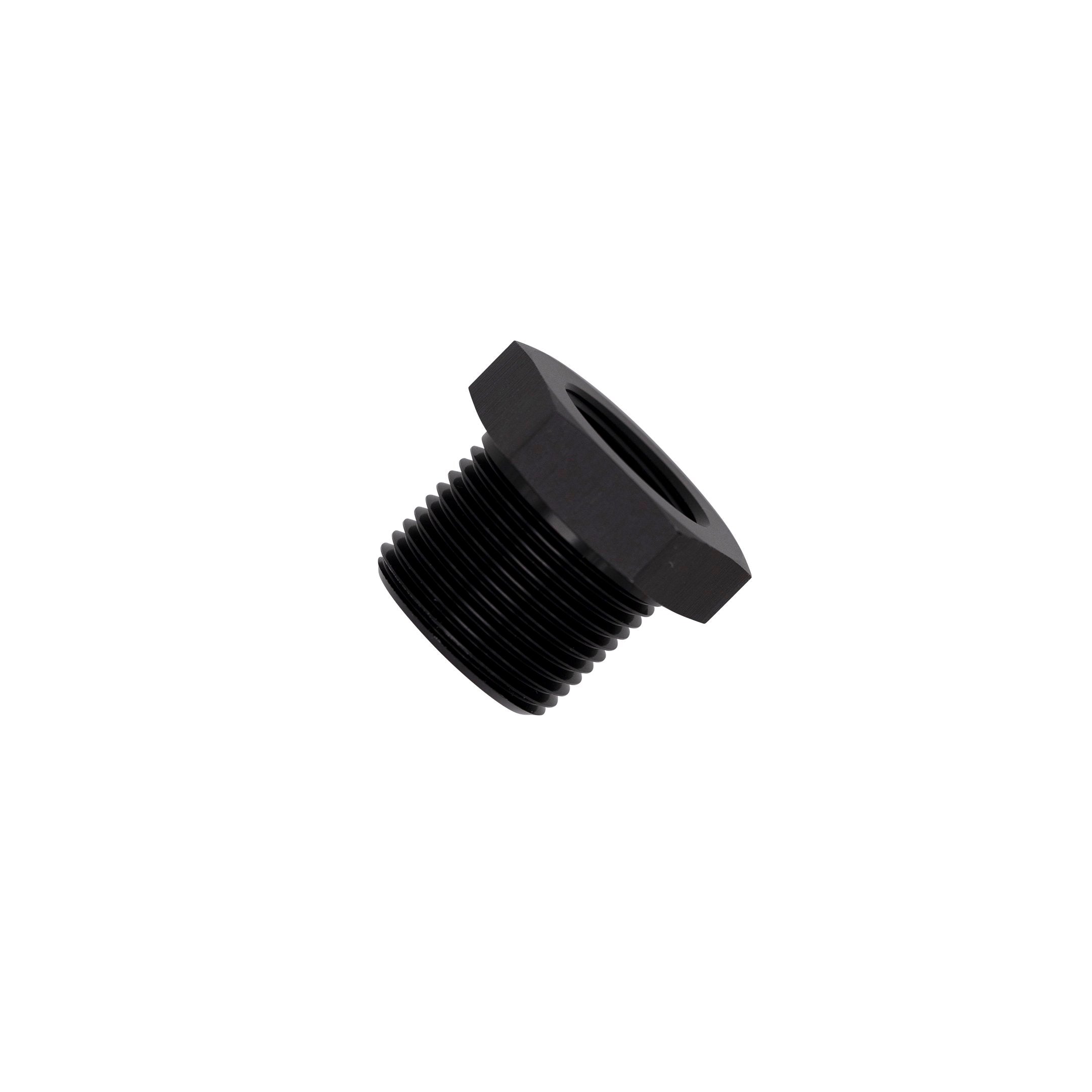Flo Supply 3/8"NPT Male To 1/4"NPT Pipe Reducer - Raw Finish