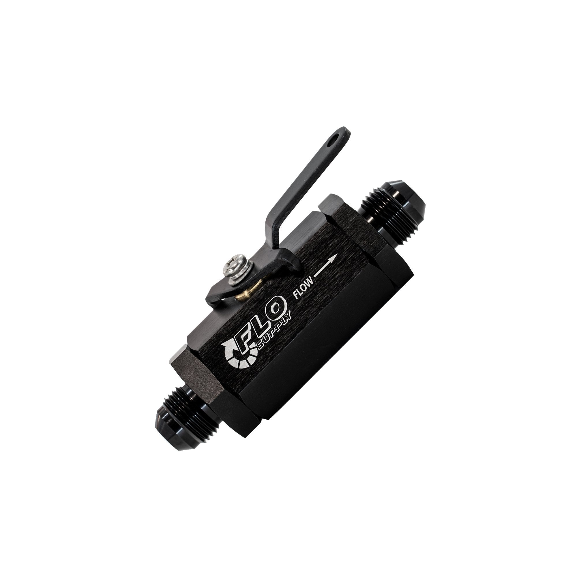 Flo Supply 10AN Inline Shut Off Valve Male/Male