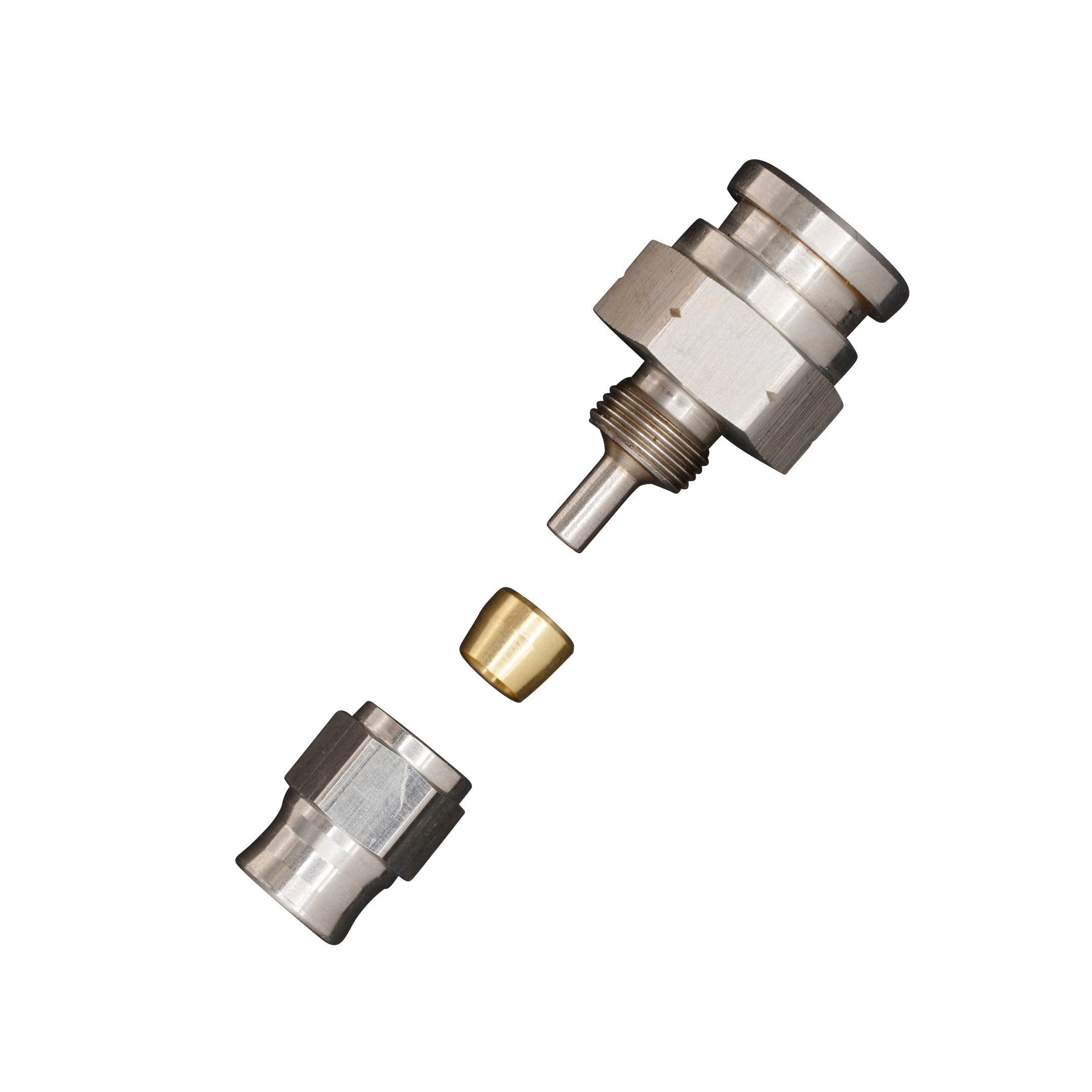 Flo Supply 3/8X24 Female Straight to 3AN Hose End