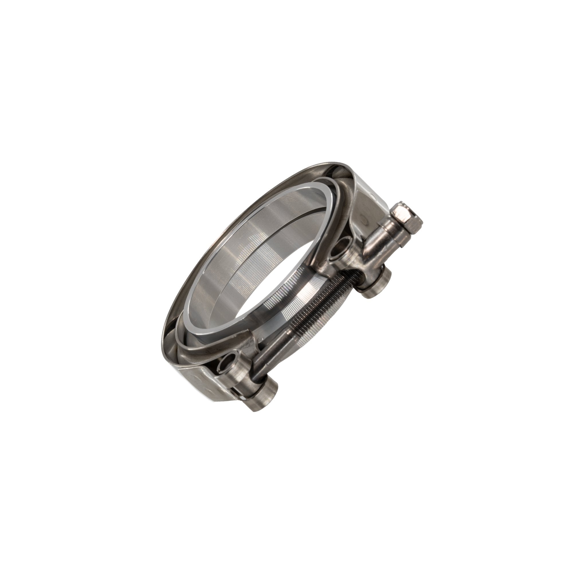 Flo Supply 2" Stainless V-Band Kit - Aluminum Flanges
