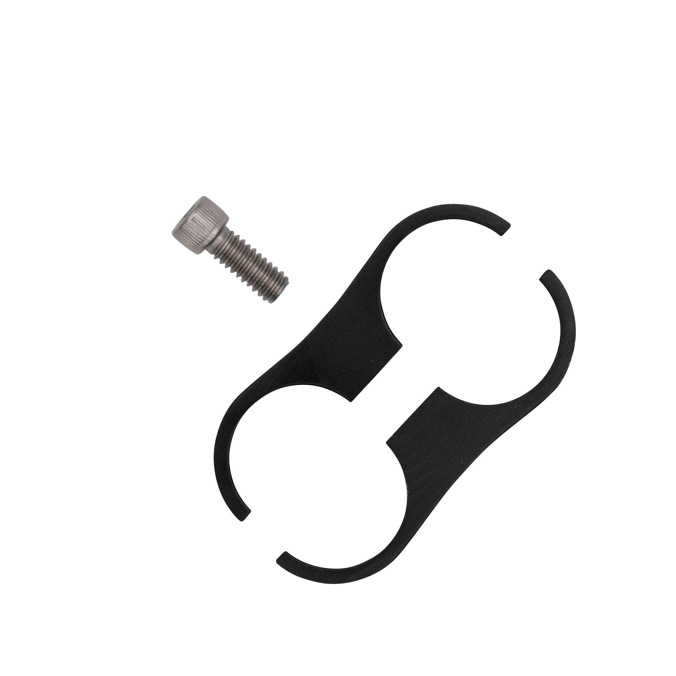 Flo Supply 7/16" Billet Dual Hose Separator