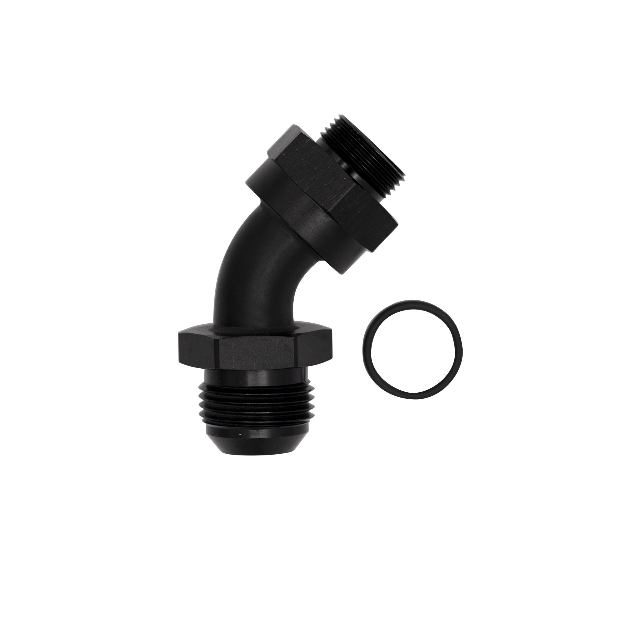 Flo Supply M22 ORB 45 Degree Male to 10AN Male Swivel Adapter