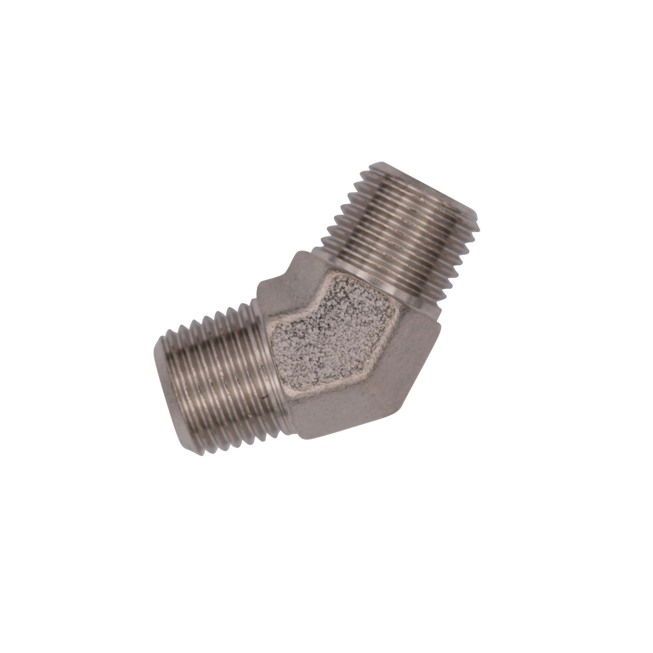 Flo Supply 1/8" NPT x 1/8" NPT 45 Degree Fitting - Male/Female
