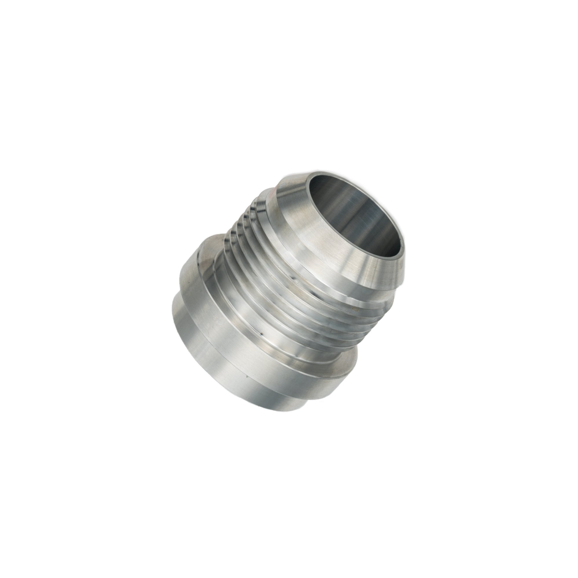 Flo Supply 16AN Weld On Aluminum Bung - 1" Weld In Tube Insert