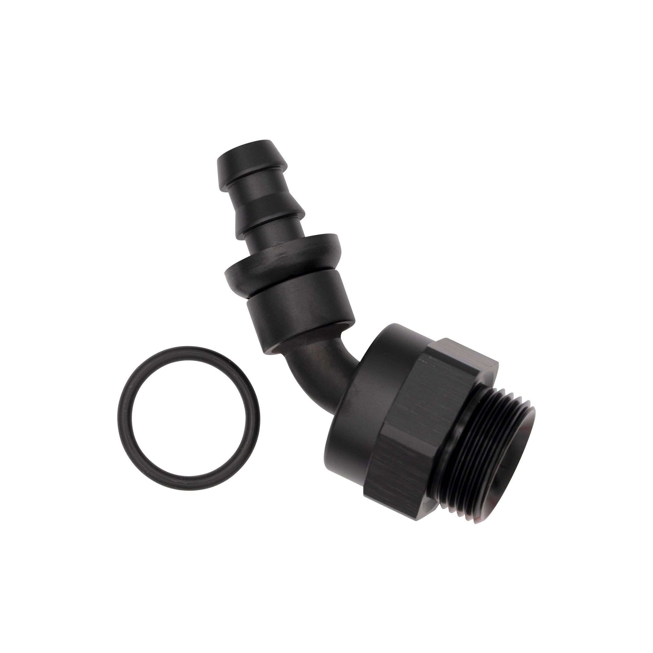 Flo Supply M22 ORB 45 Degree Male to 8AN Push-On Hose End