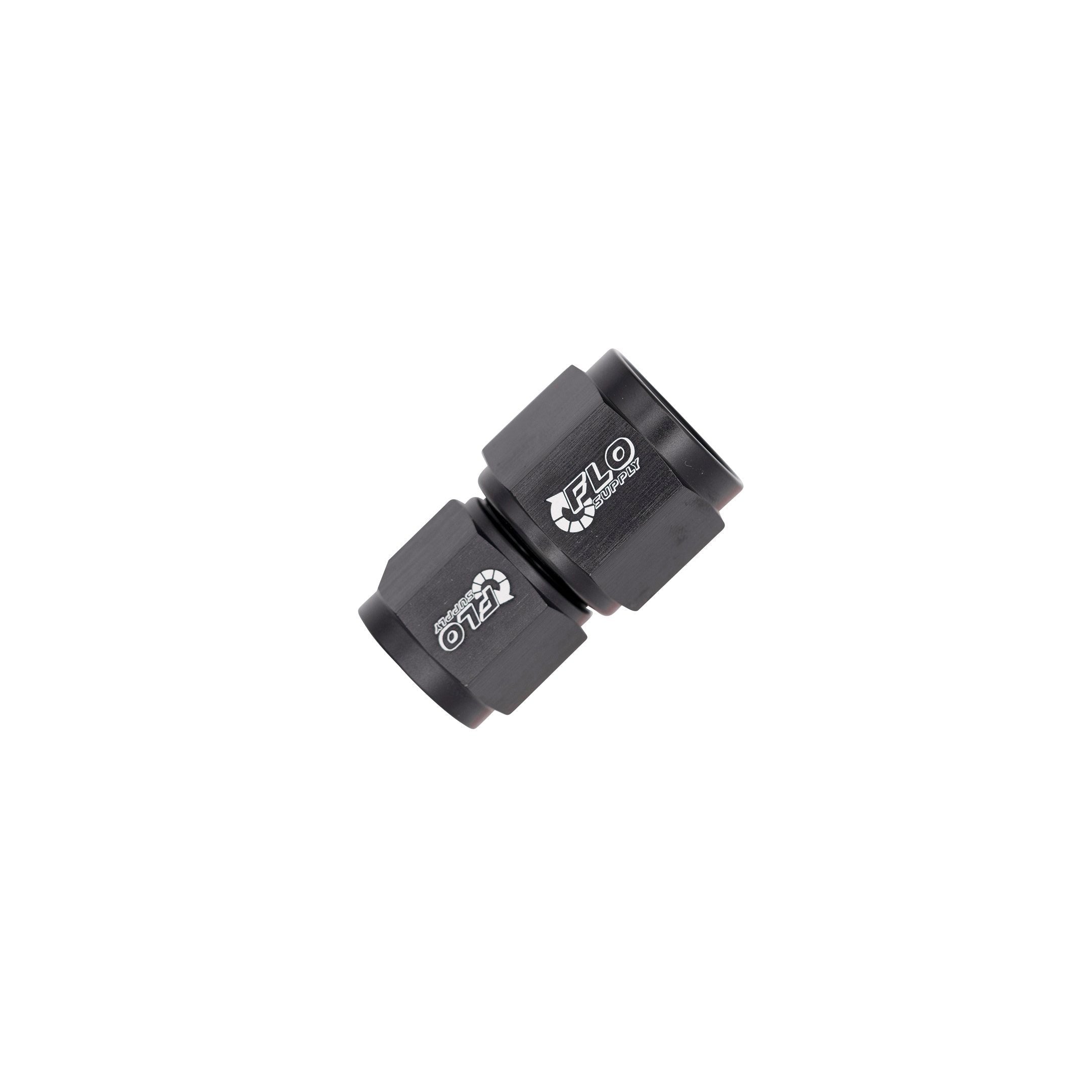 Flo Supply 10AN To 8AN Straight Female Swivel Reducer Coupler