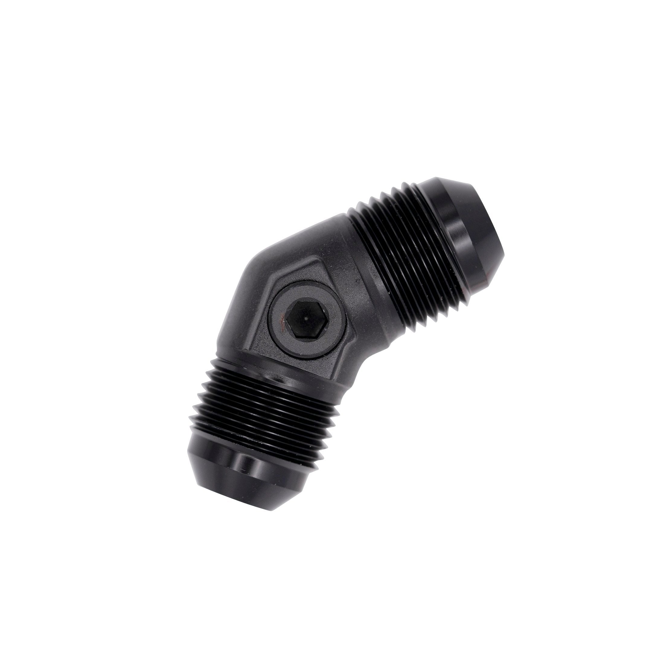 Flo Supply 6AN Male 45 Degree Union Adapter With 1/8" NPT Port