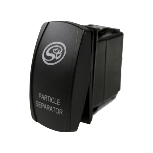 LED Rocker Switch w/ S&B Logo for Particle Separator