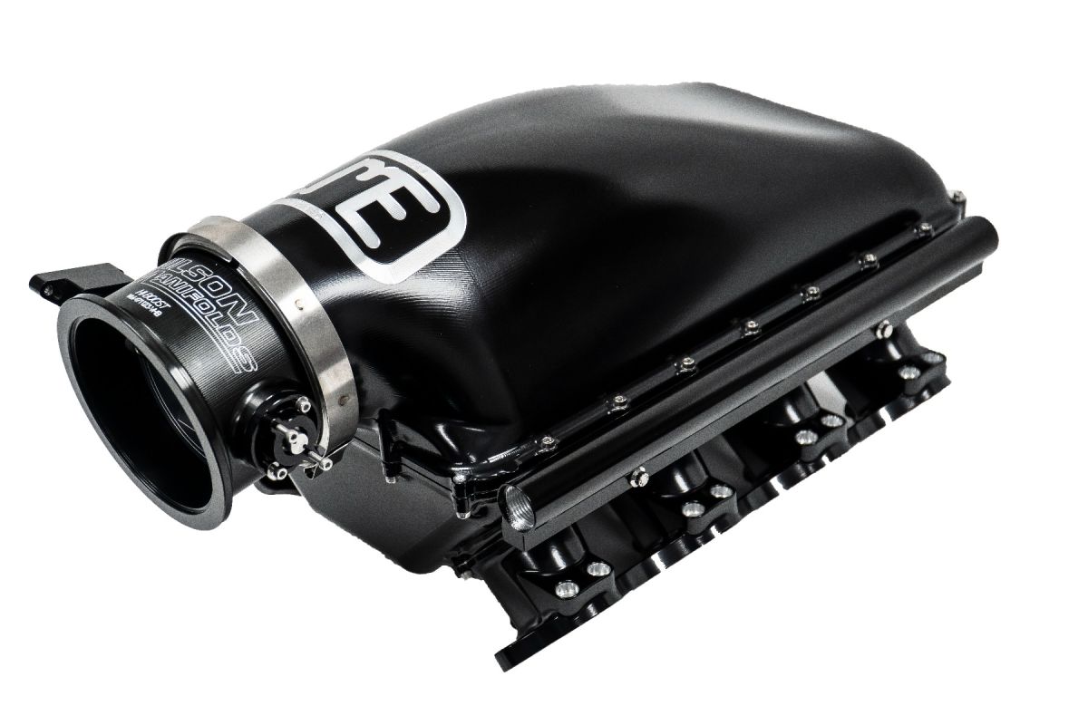 CUSTOM CANTED VALVE LME RACING 2400HP BILLET INTAKE - POWDER COAT