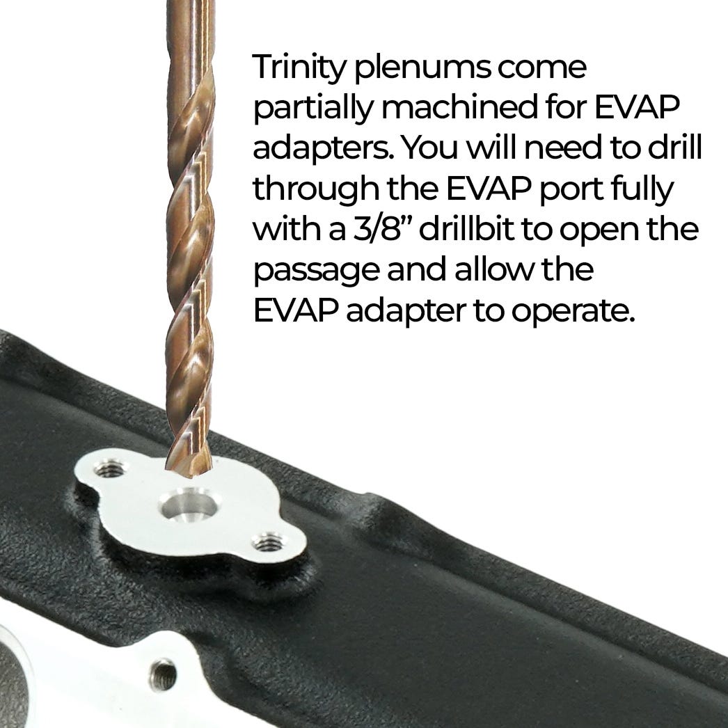 BTR EVAP ADAPTER FOR TRINITY GEN V INTAKES - EVAP-A