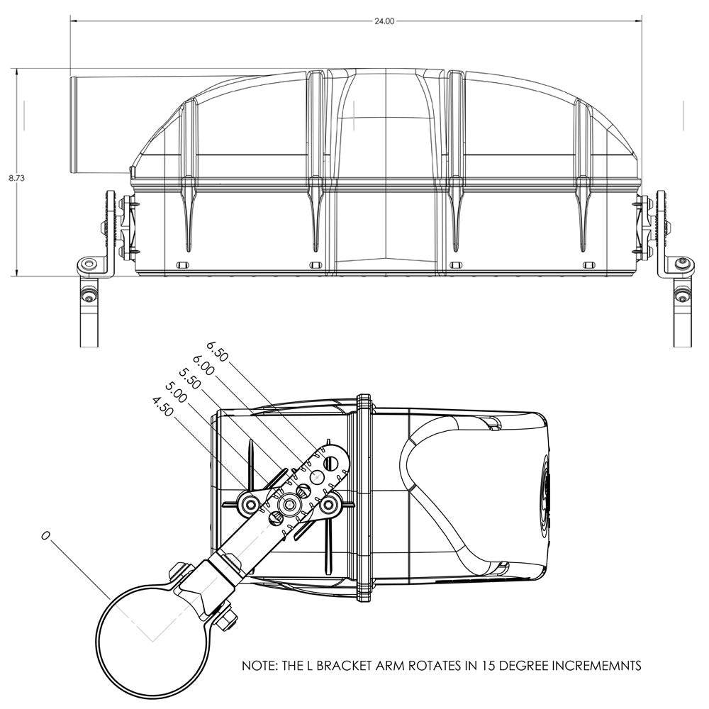 Particle Separator 2 for 2020-2023 Polaris RZR Pro XP, Turbo R
