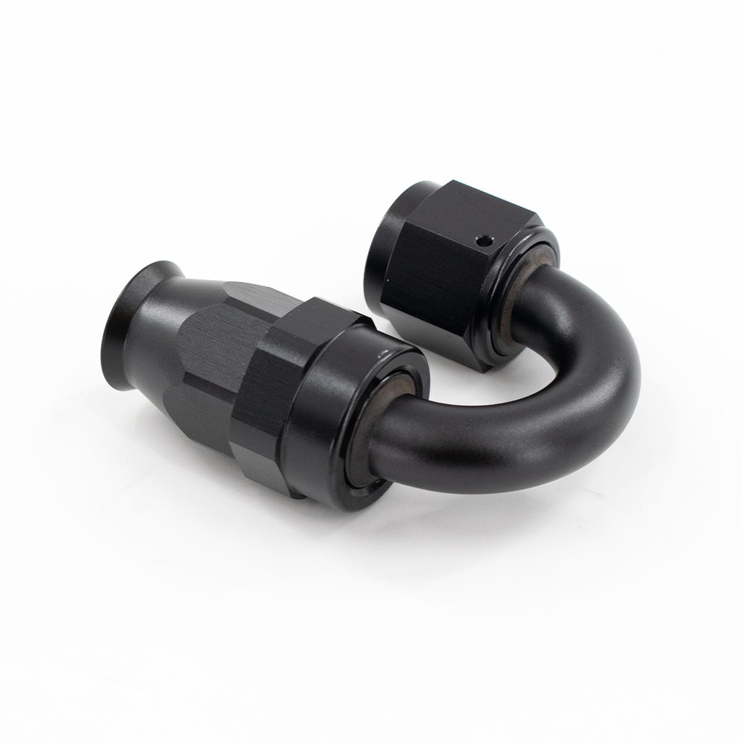BTR PTFE 180° HOSE END - 4AN - HF-180-04-PTFE