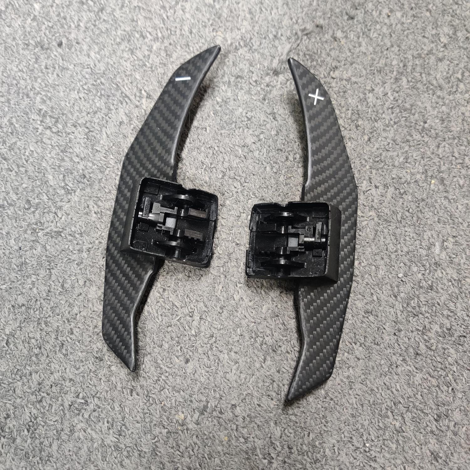 2016-2019 Cadillac CTS-V V3 Custom Carbon Fiber Shifter Paddles for Steering Wheel