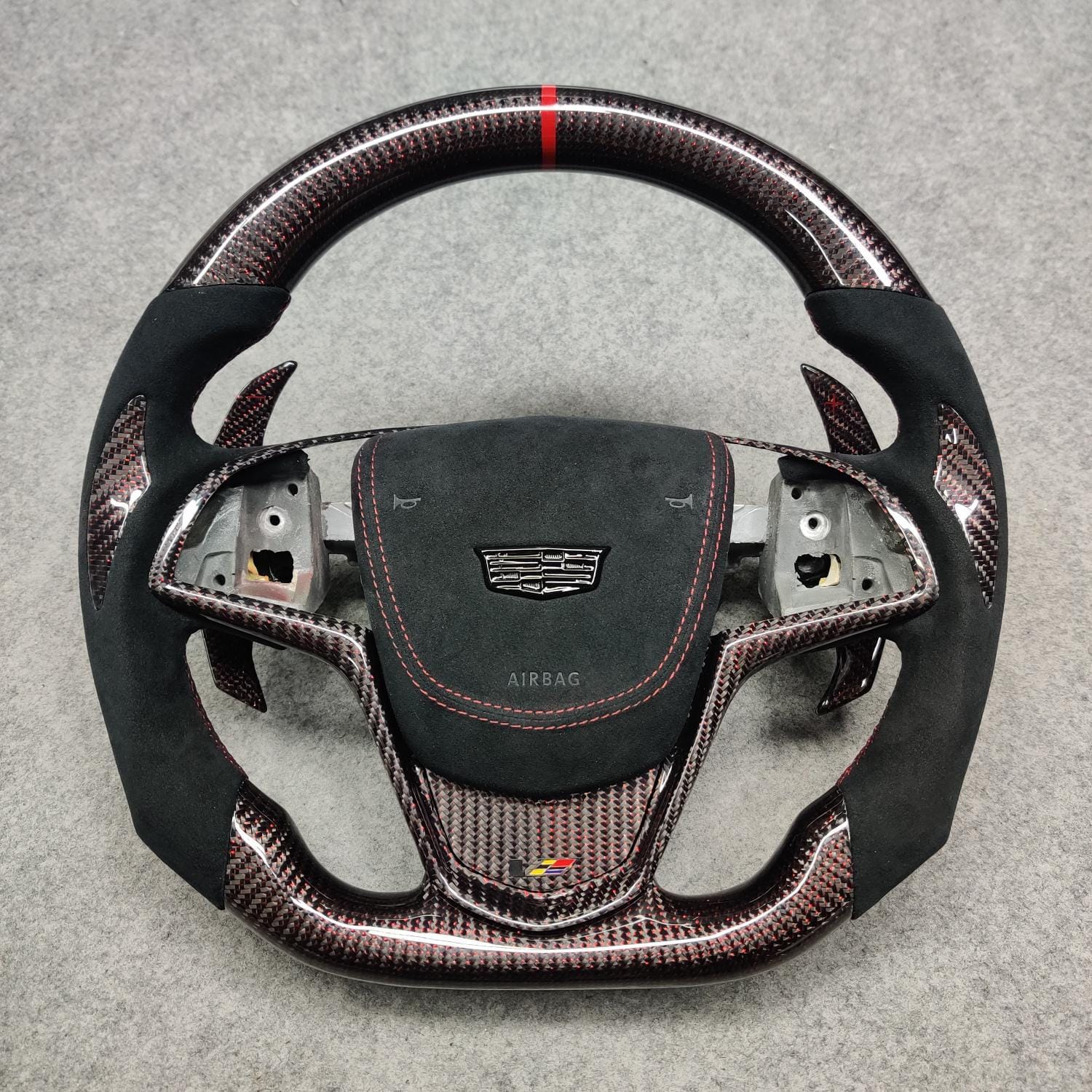 2016-2019 Cadillac CTS-V V3 Custom Carbon Fiber Shifter Paddles for Steering Wheel
