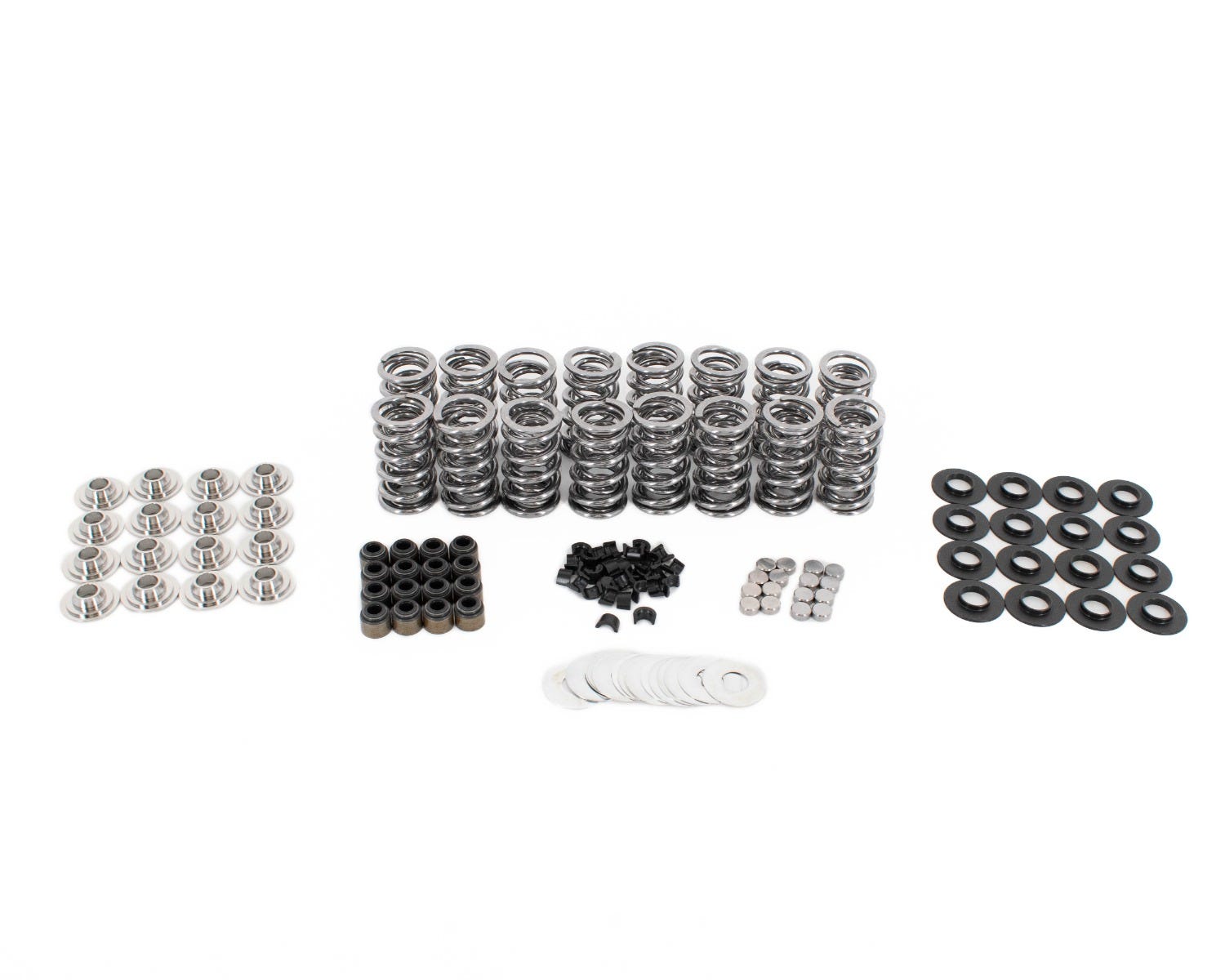 BTR .660" PLATINUM SPRING KIT WITH VALVE TIP SAVERS - BRONZE GUIDES - .060" LOCATORS - BTR-SK001/6560/BB/TS