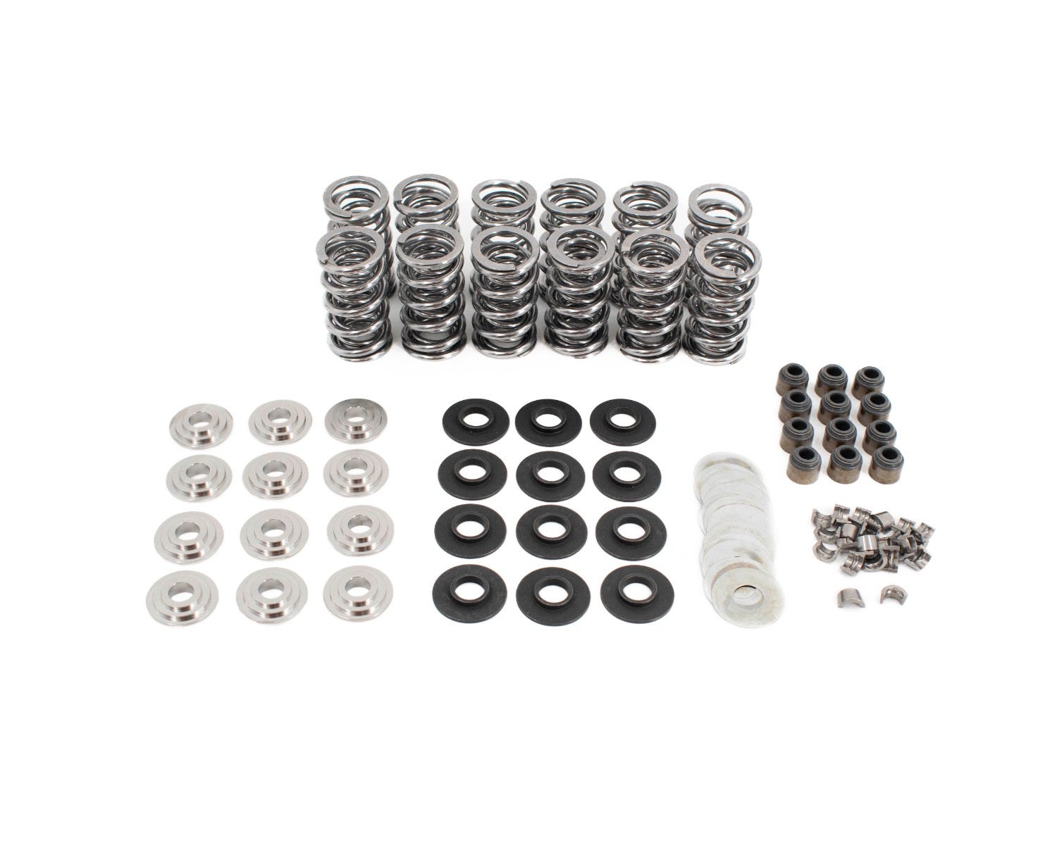 BTR LV1/LV3 LT V6 .660" LIFT PLATINUM VALVE SPRING KIT - .060" LOCATORS - SK007/0560/BB/V6