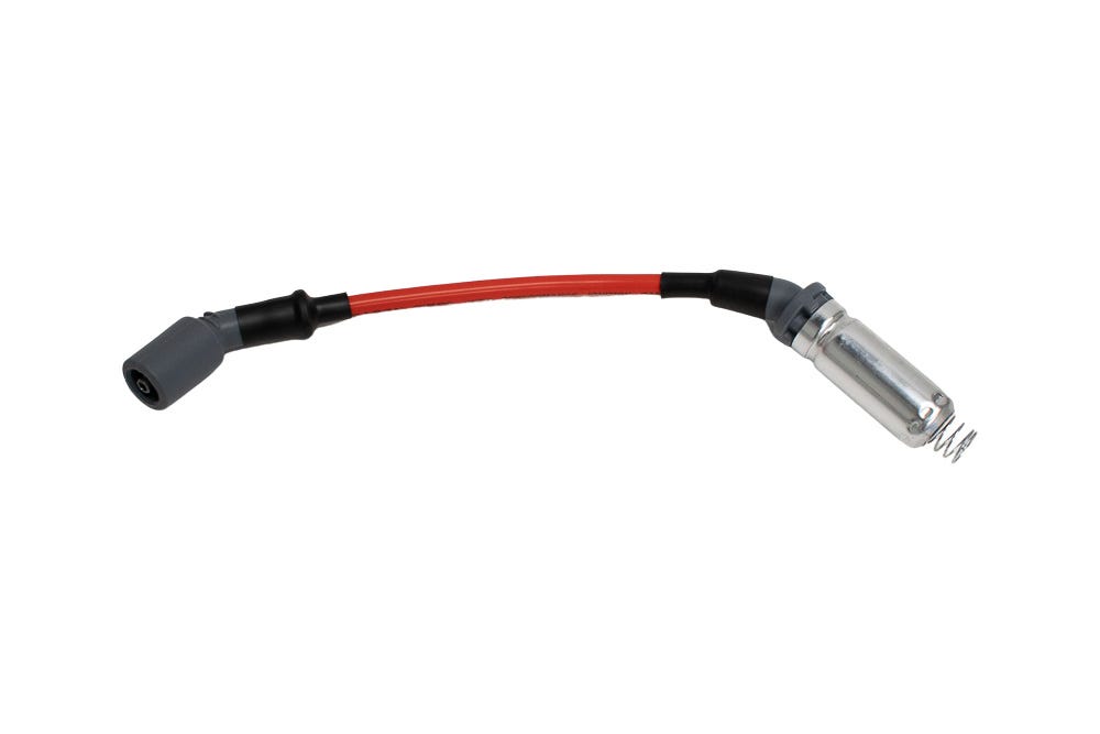 DRAGON FIRE PERFORMANCE 500 OHM PLUGWIRES - RED - FOR HIGH VALVE COVER MOUNTING - SPW1012-RD
