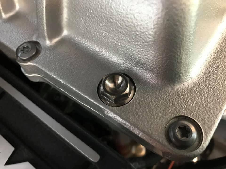 Hellcat Titanium bolts