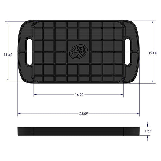 Silicone Tool Tray Medium - Red