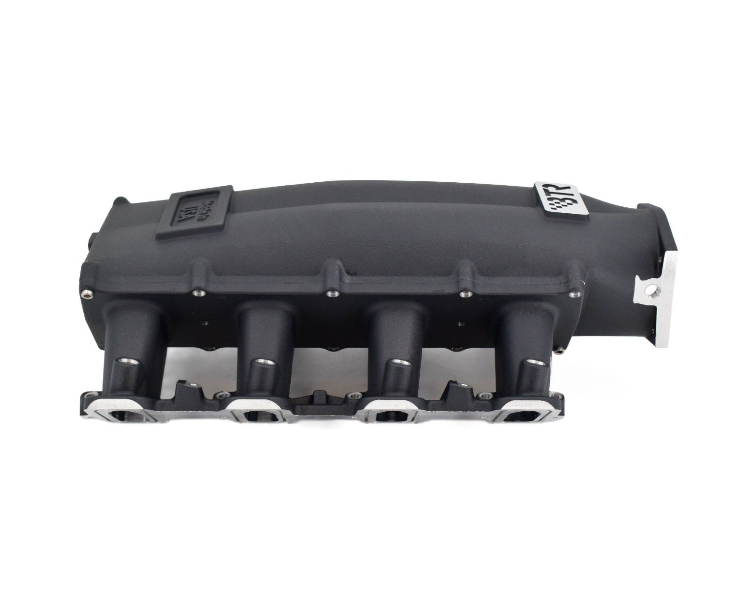 BTR TRINITY INTAKE MANIFOLD FOR CATHEDRAL PORT ENGINES - BLACK - TRA-1-BLK-P105