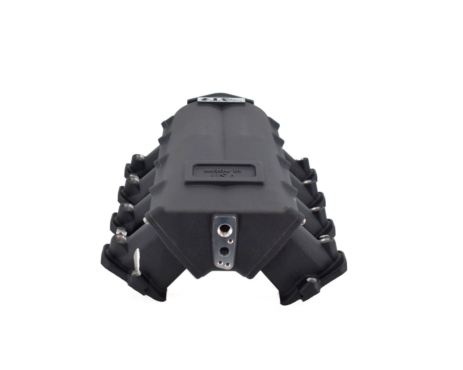 BTR TRINITY INTAKE MANIFOLD FOR CATHEDRAL PORT ENGINES - BLACK - TRA-1-BLK-P105