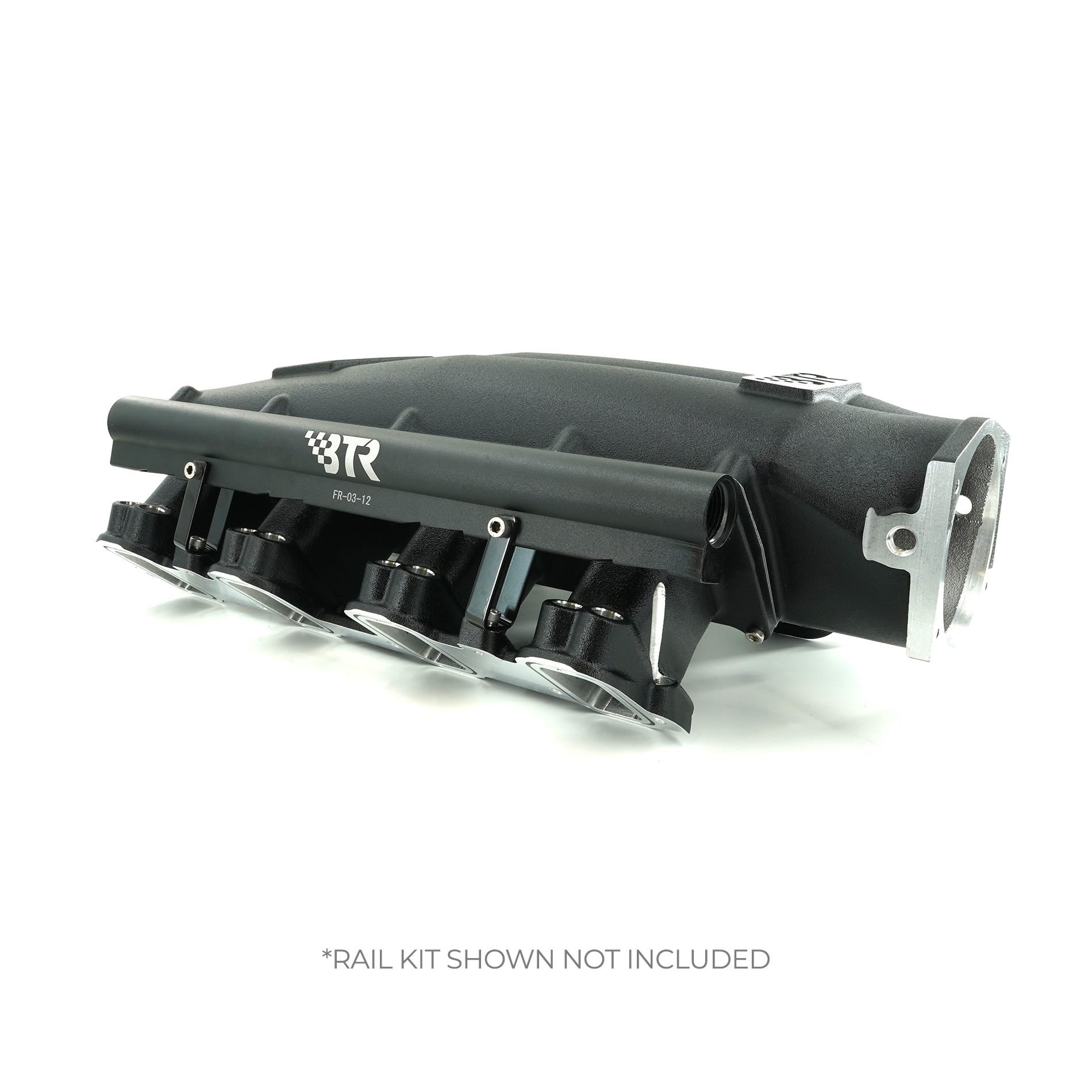 BTR TRINITY INTAKE MANIFOLD FOR LS3 ENGINES - BLACK - DUAL INJECTOR - TRA-3-BLK-P105-2I