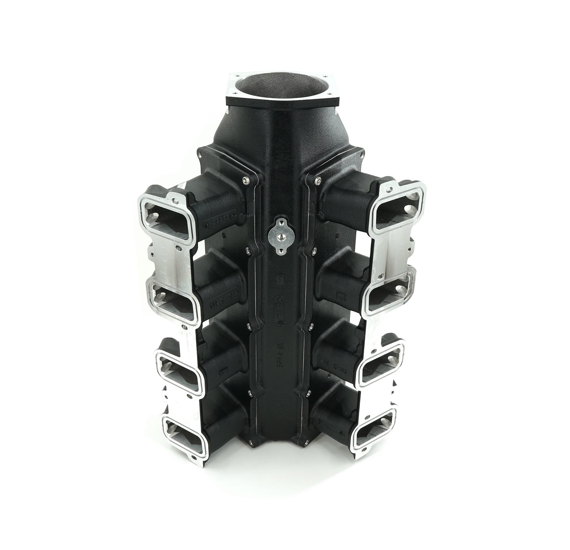 BTR TRINITY INTAKE MANIFOLD FOR LS3 ENGINES - BLACK - DUAL INJECTOR - TRA-3-BLK-P105-2I