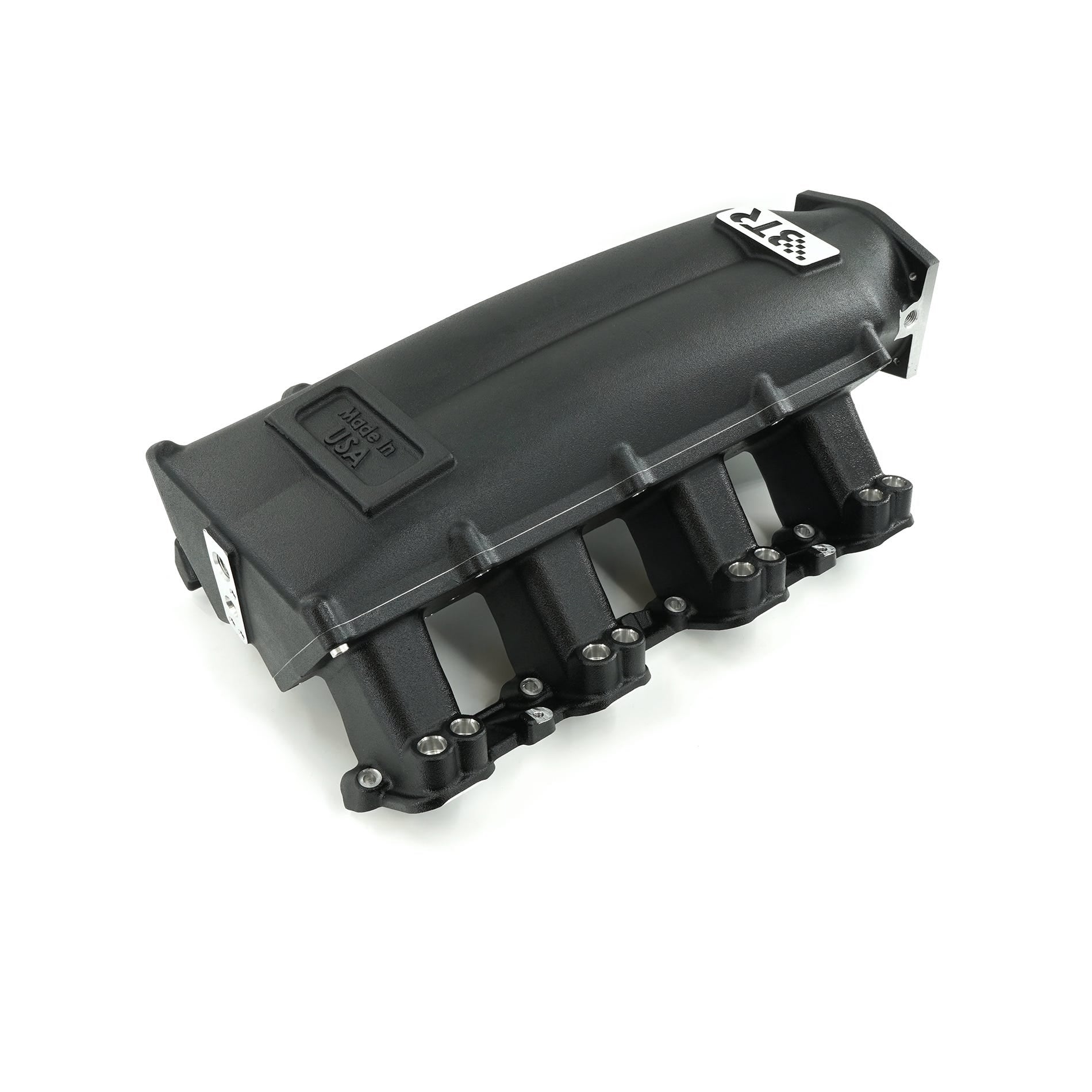 BTR TRINITY INTAKE MANIFOLD FOR LS3 ENGINES - BLACK - DUAL INJECTOR - TRA-3-BLK-P105-2I