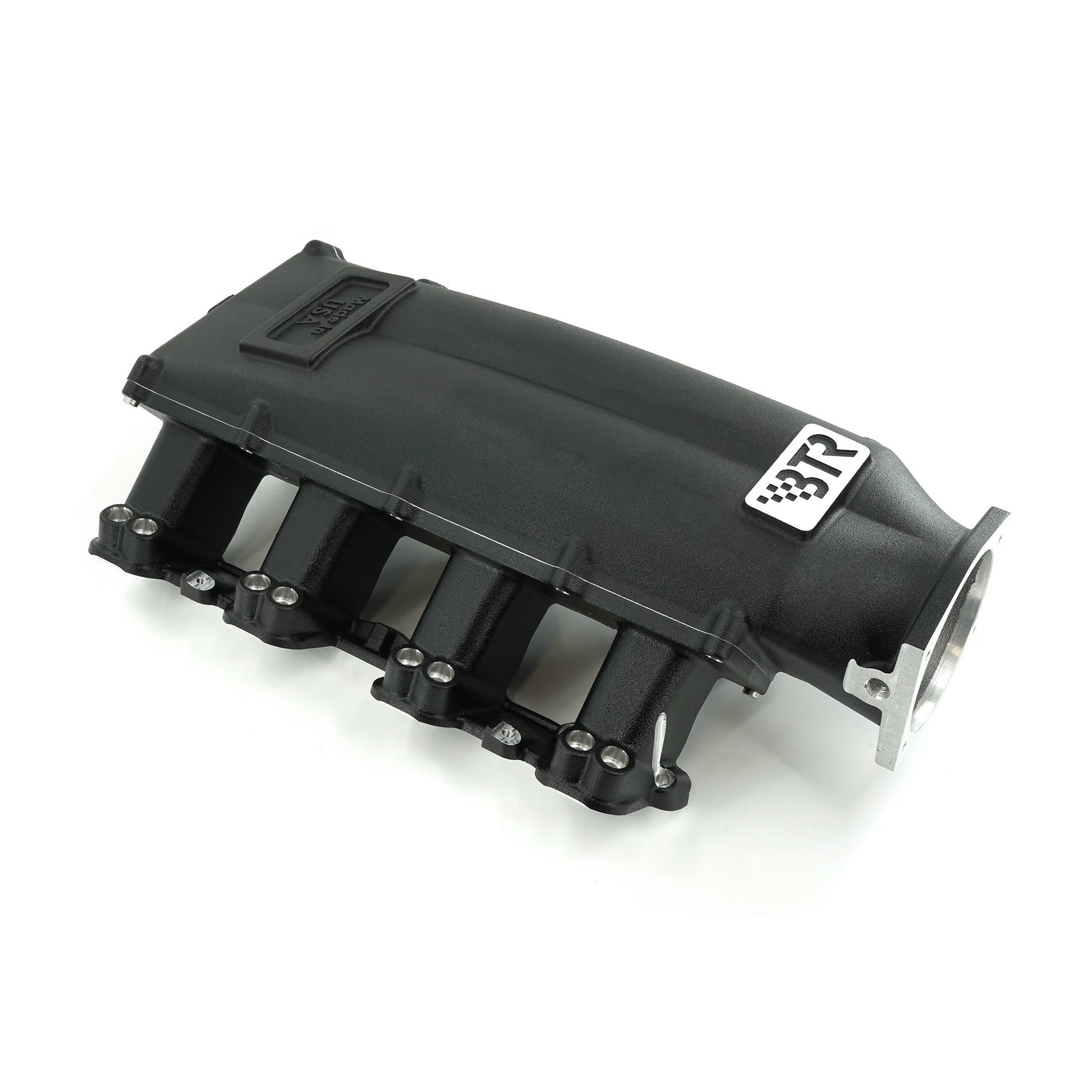 BTR TRINITY INTAKE MANIFOLD FOR LS3 ENGINES - BLACK - DUAL INJECTOR - TRA-3-BLK-P105-2I