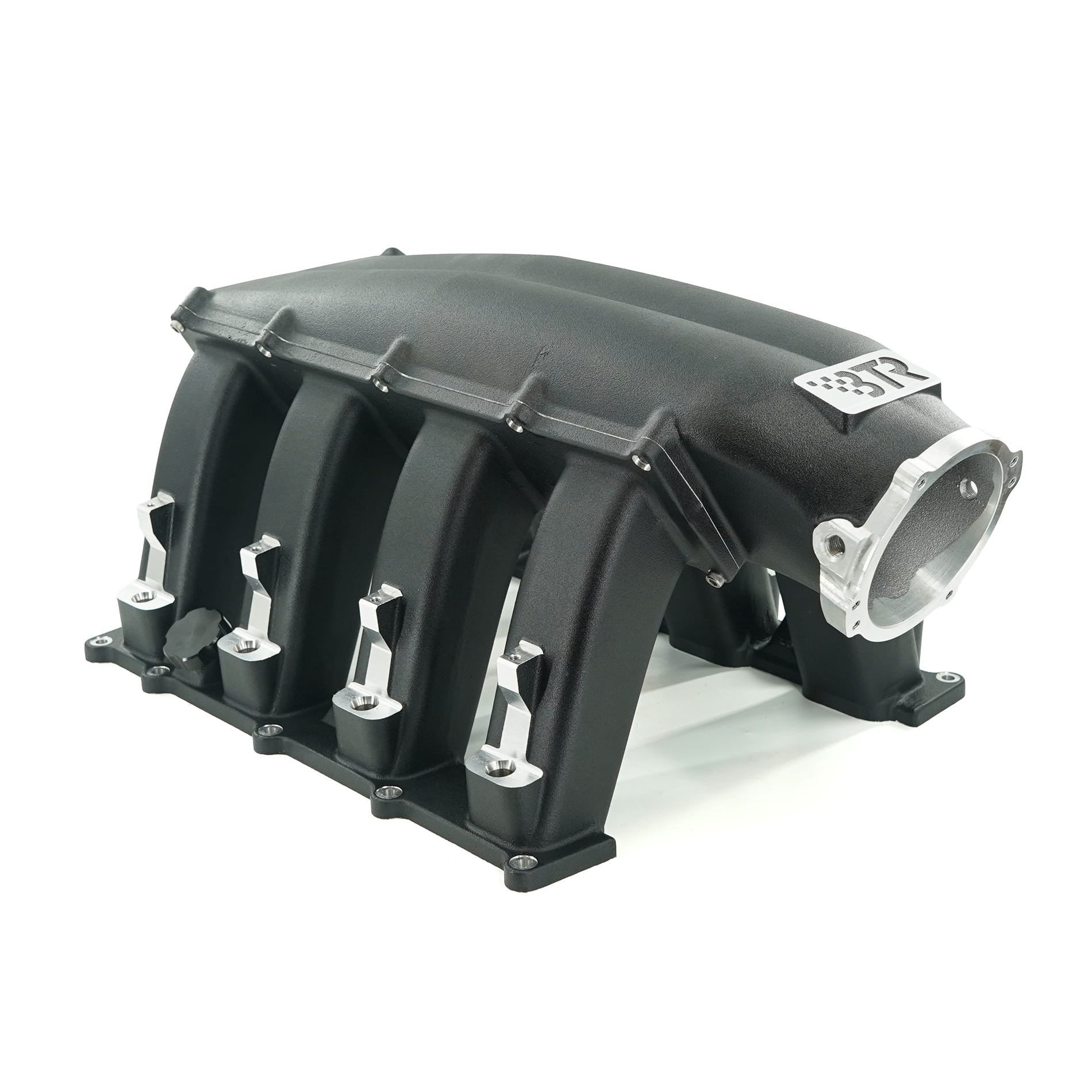BTR TRINITY INTAKE MANIFOLD - HEMI 6.2 LONG RUNNER - BLACK - SINGLE INJECTOR - TRA-62HEMI-BLK-LL