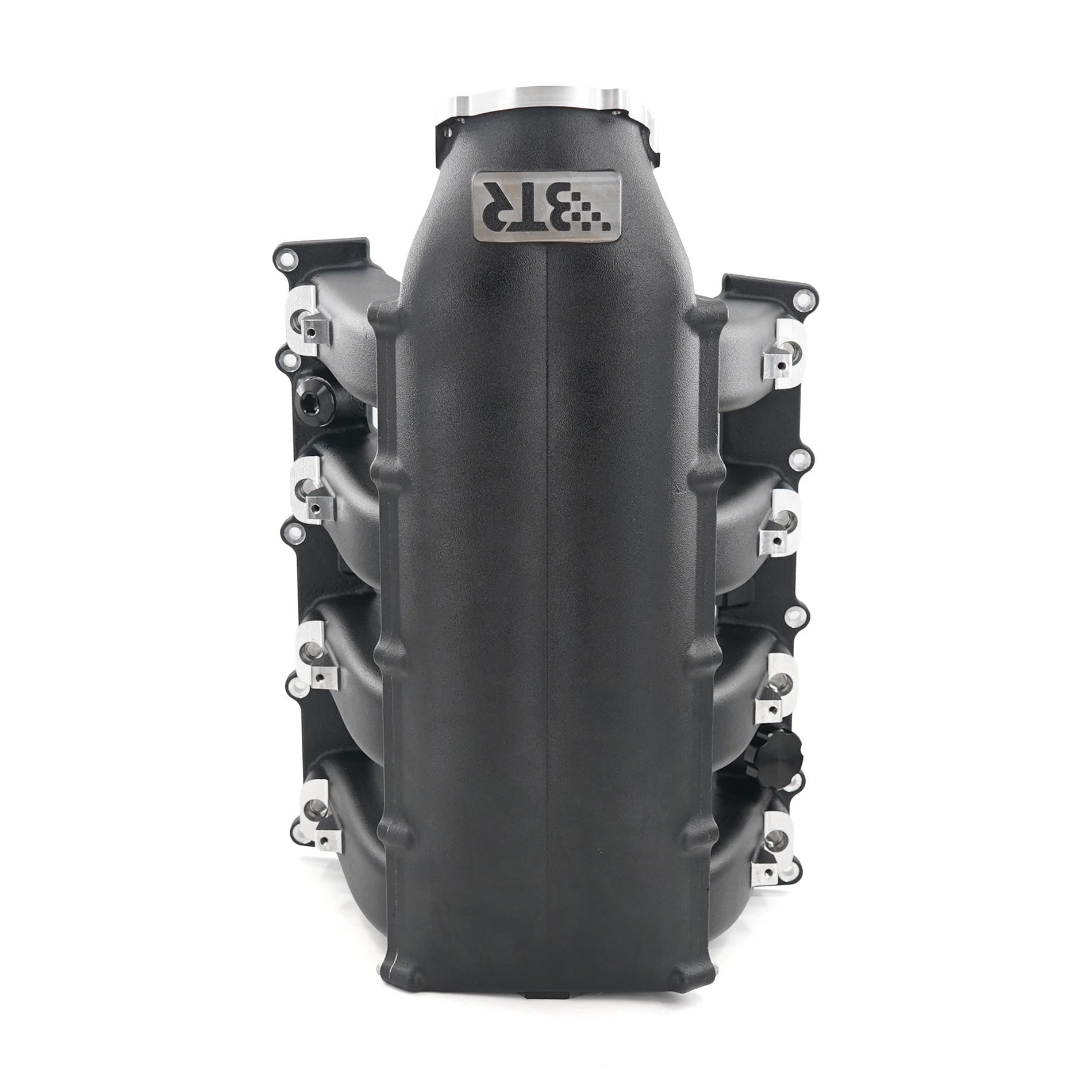 BTR TRINITY INTAKE MANIFOLD - HEMI 6.2 LONG RUNNER - BLACK - SINGLE INJECTOR - TRA-62HEMI-BLK-LL