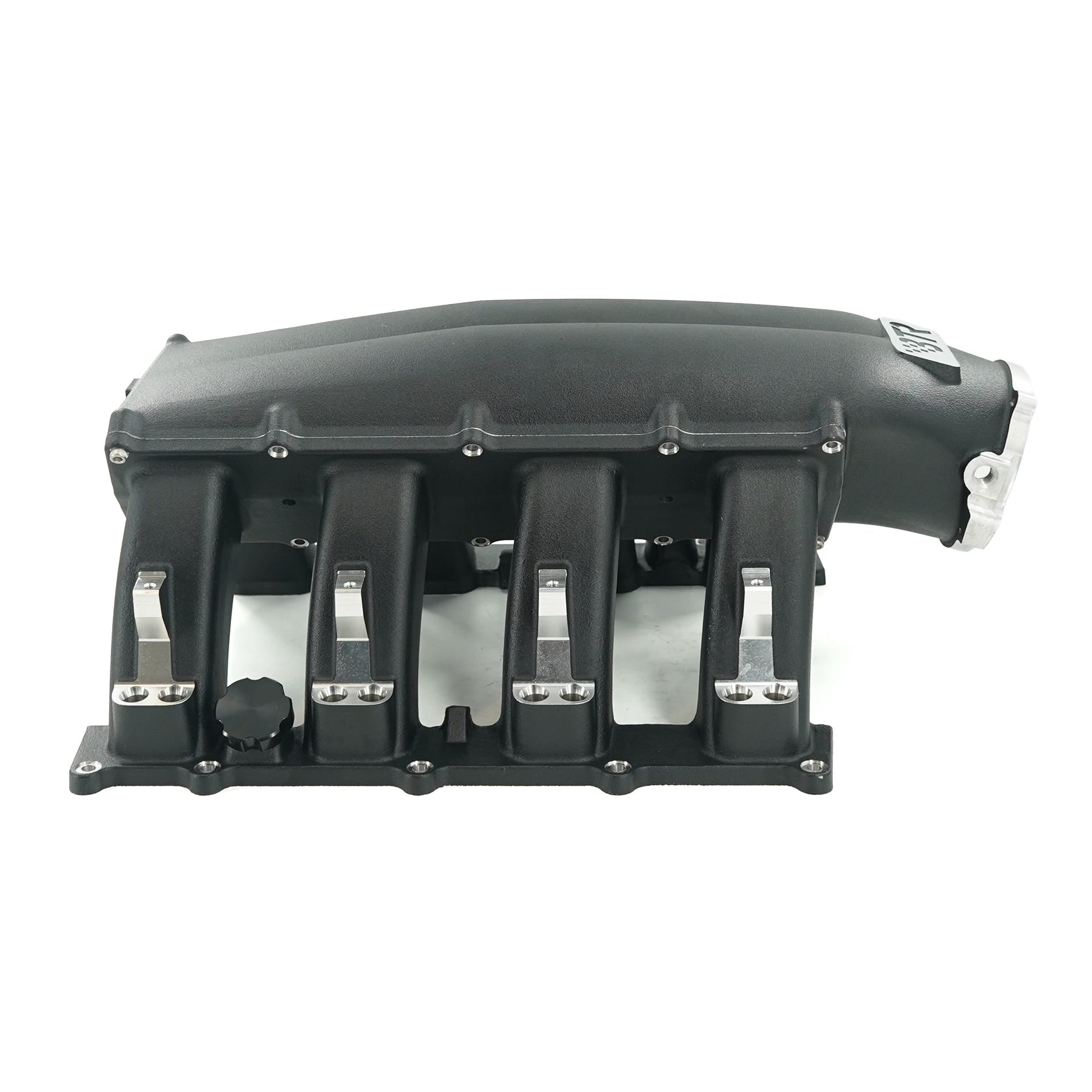 BTR TRINITY INTAKE MANIFOLD - HEMI 6.2 MID RUNNER - BLACK - DUAL INJECTOR - TRA-62HEMI-BLK-ML-2I