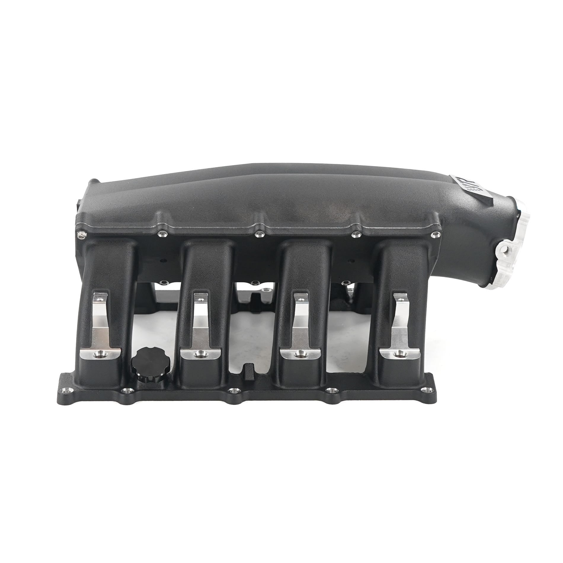 BTR TRINITY INTAKE MANIFOLD - HEMI 6.2 MID RUNNER - BLACK - SINGLE INJECTOR - TRA-62HEMI-BLK-ML
