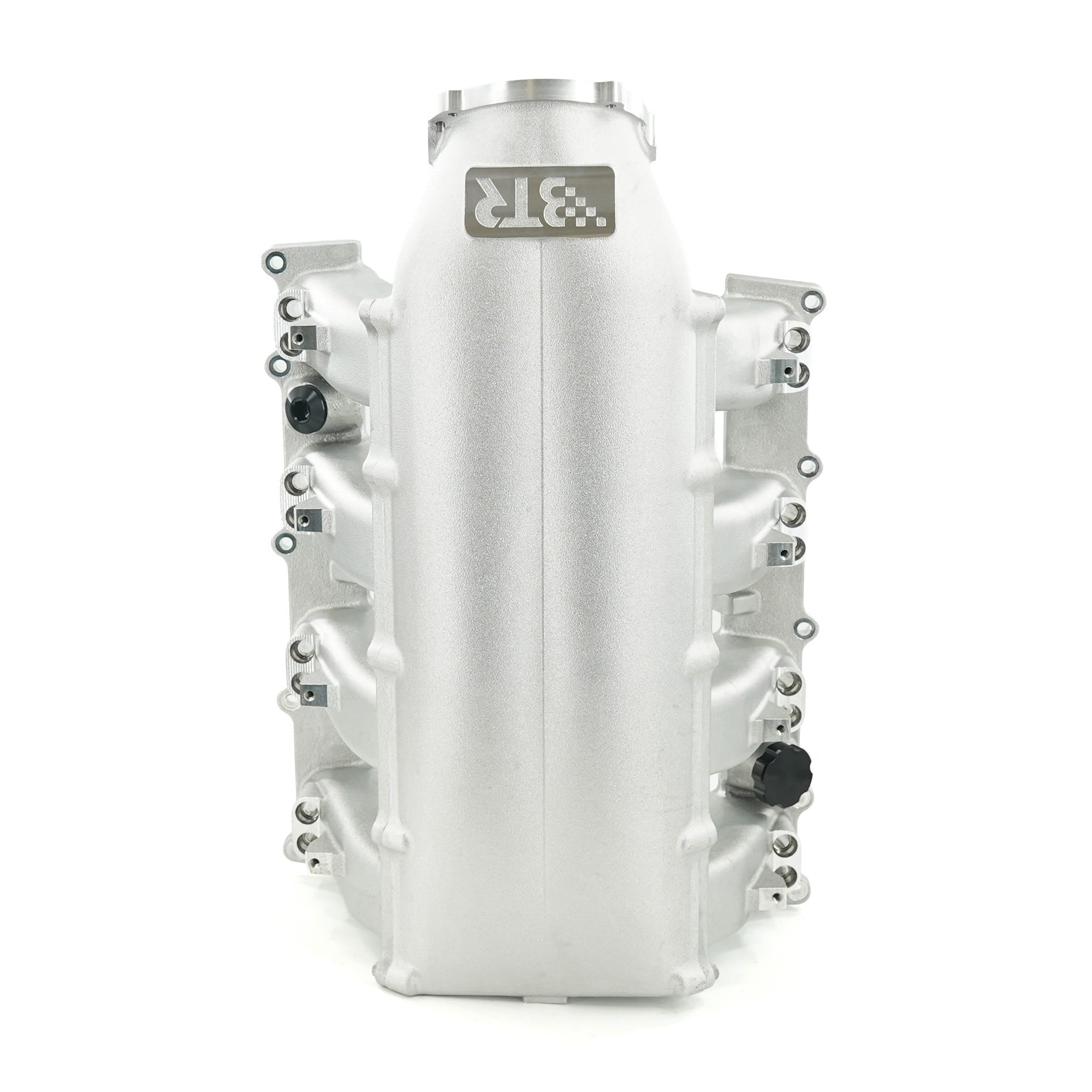 BTR TRINITY INTAKE MANIFOLD - HEMI 6.2 MID RUNNER - NATURAL - DUAL INJECTOR - TRA-62HEMI-ML-2I