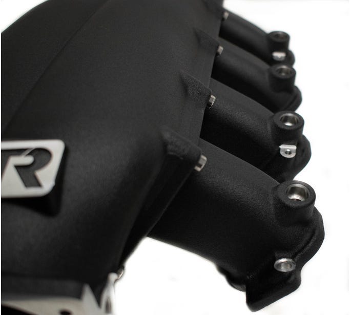 BTR TRINITY INTAKE MANIFOLD - GEN V LT4 WITH INJECTOR HOLES - BLACK - TRA-LT4-BLK