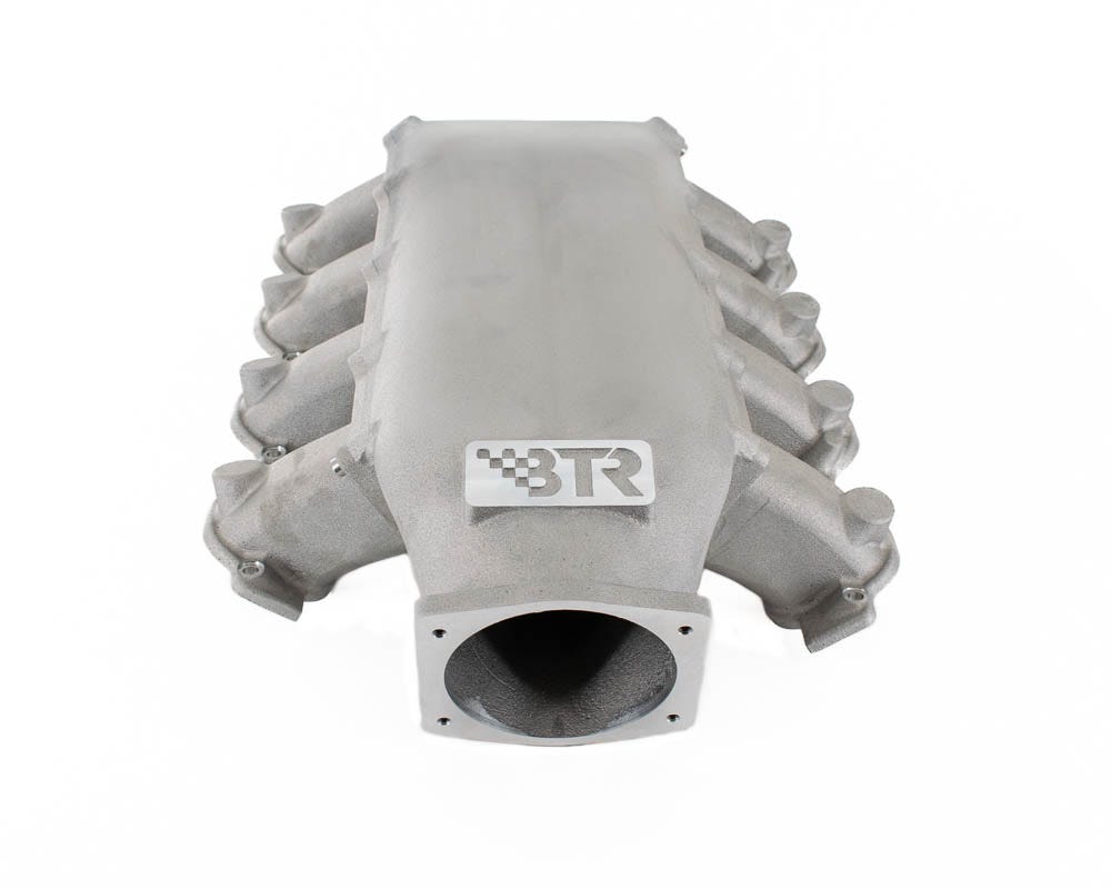 BTR TRINITY INTAKE MANIFOLD - GEN V WITHOUT INJECTOR HOLES - NATURAL - CNC RUNNERS - TRA-GENV-CNC