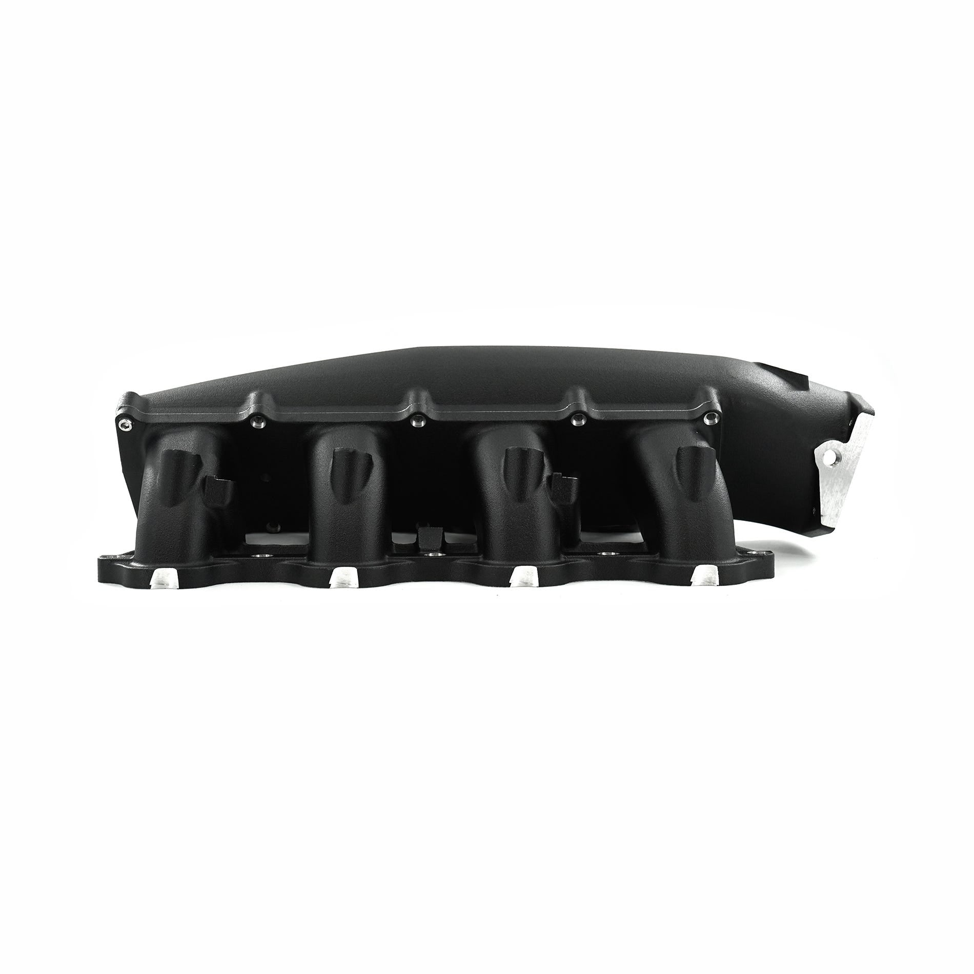BTR TRINITY INTAKE MANIFOLD - FORD GODZILLA - WITH INJECTOR HOLES - BLACK - CNC RUNNERS - TRA-GZ-BLK-INJ