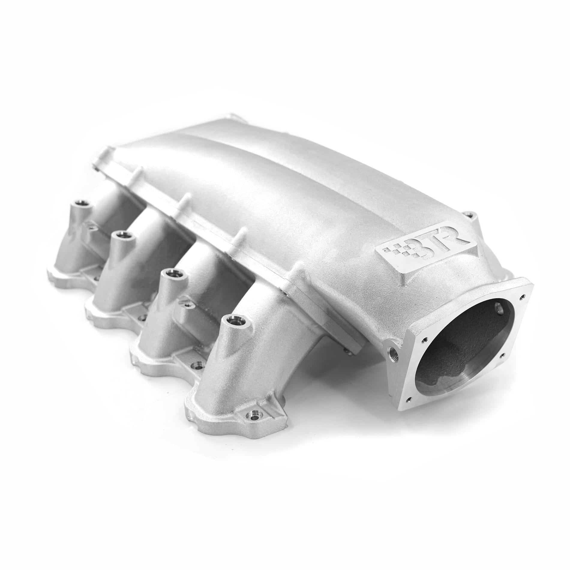 BTR TRINITY INTAKE MANIFOLD - FORD GODZILLA - WITH INJECTOR HOLES - NATURAL - TRA-GZ-INJ